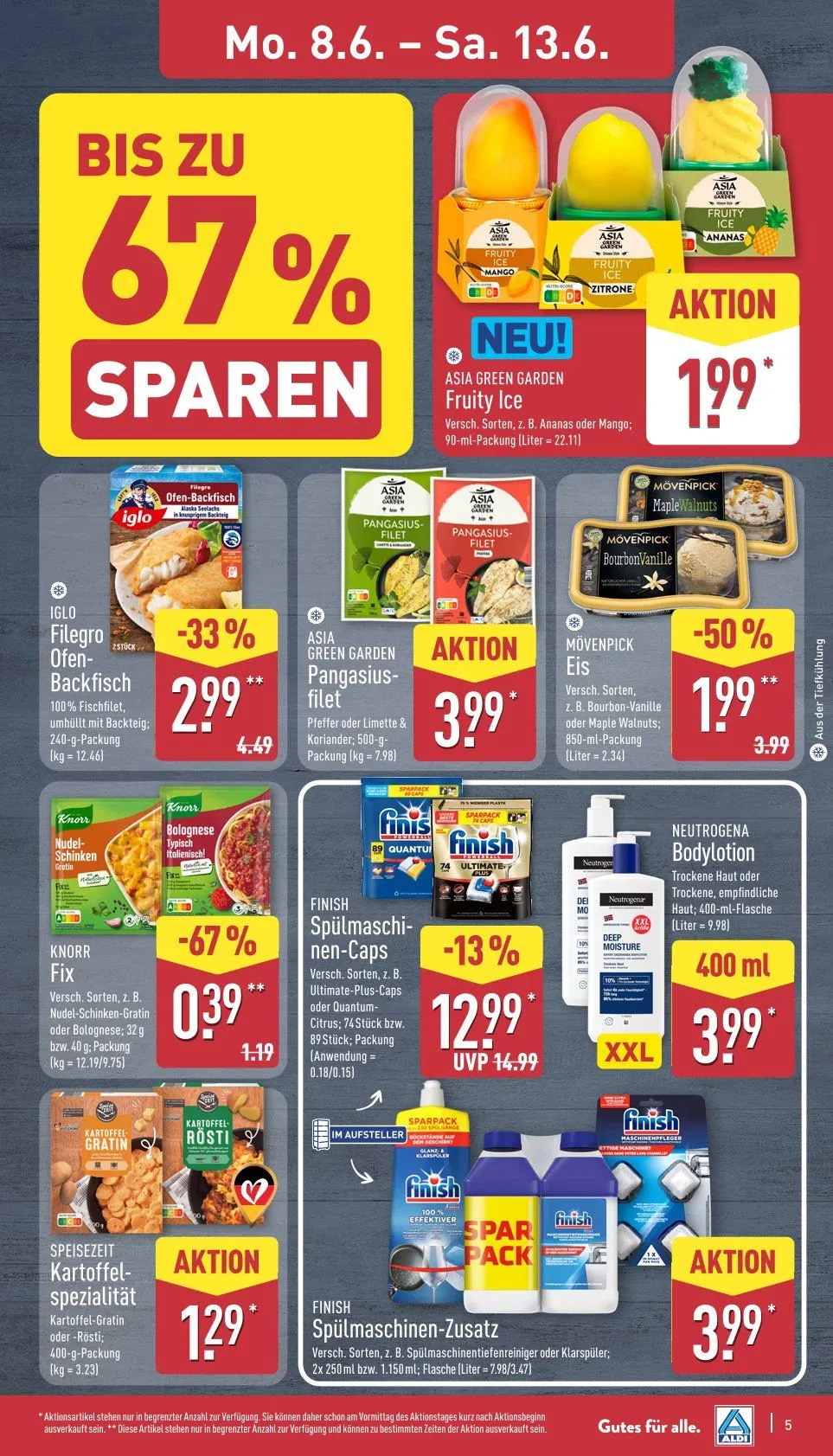 ALDI Nord Prospekte von 8. Juni bis 13. Juni 2026 - Prospekt seite 9
