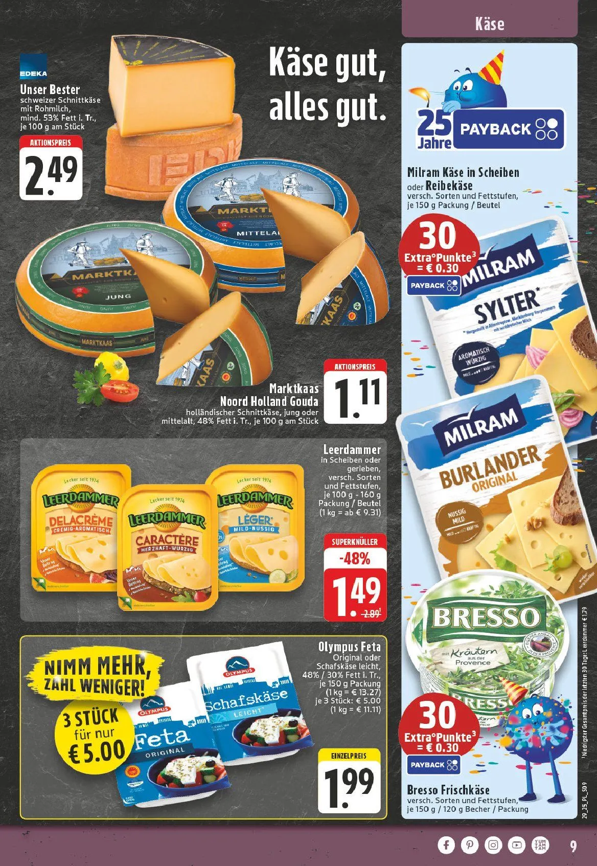 Edeka Prospekte - Aktuelle Angebote von 13. Juli bis 18. Juli 2025 - Prospekt seite 9