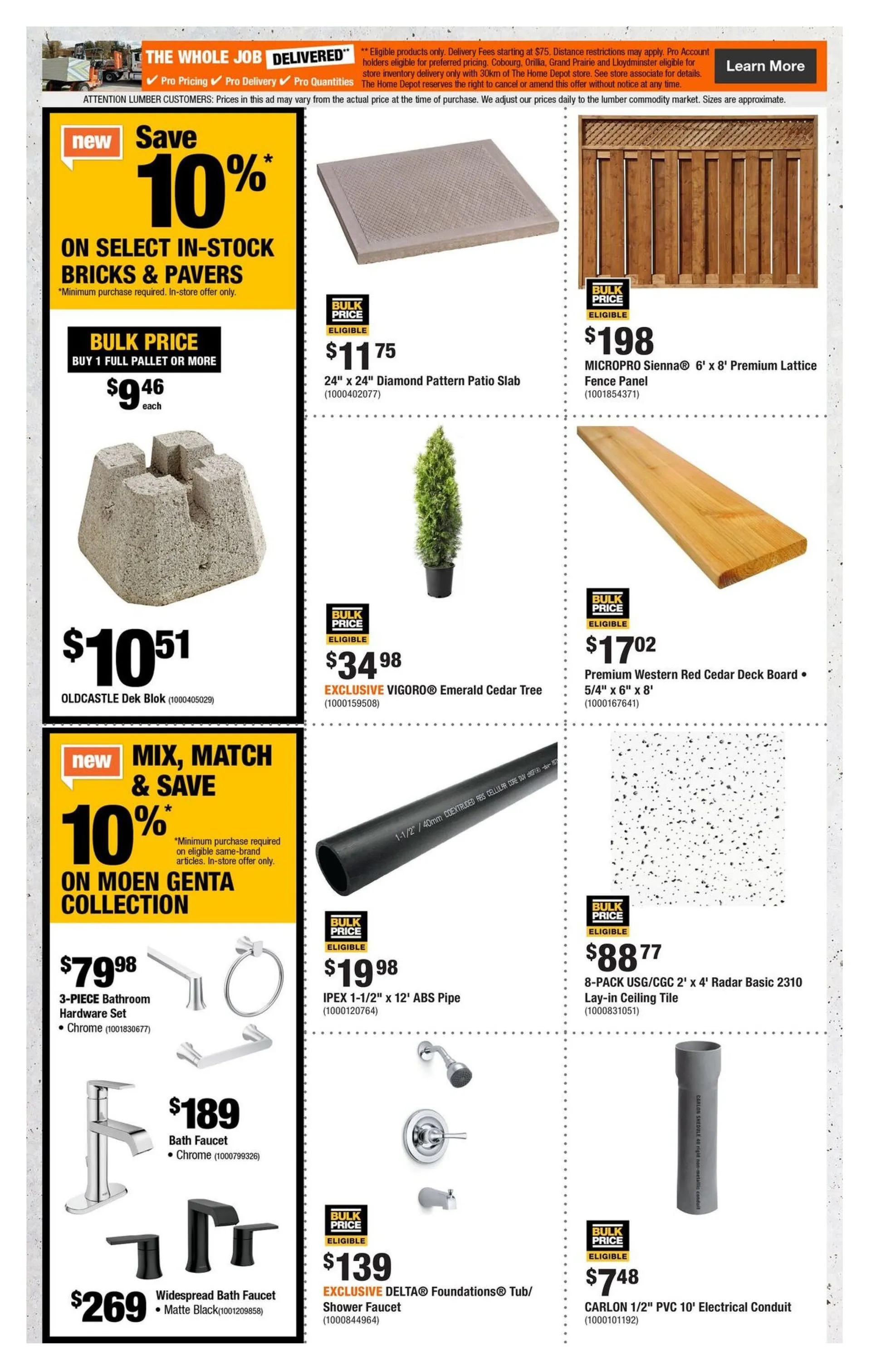 The Home Depot flyers  from July 3 to July 16 2025 - flyer page 9