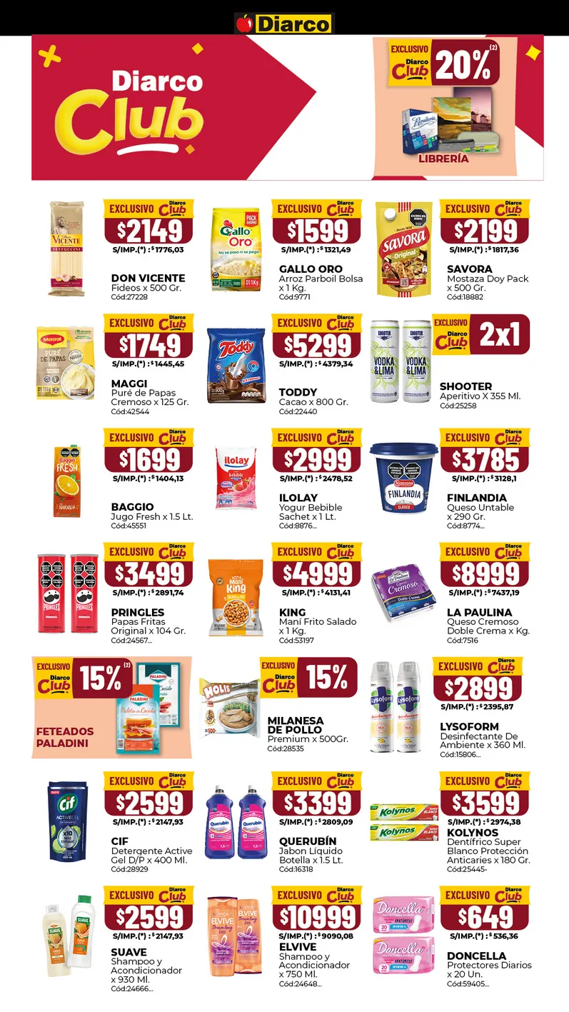 Ofertas de Dia  Ofertas 20 de abril al 24 de abril 2026 - Página 9 del catálogo