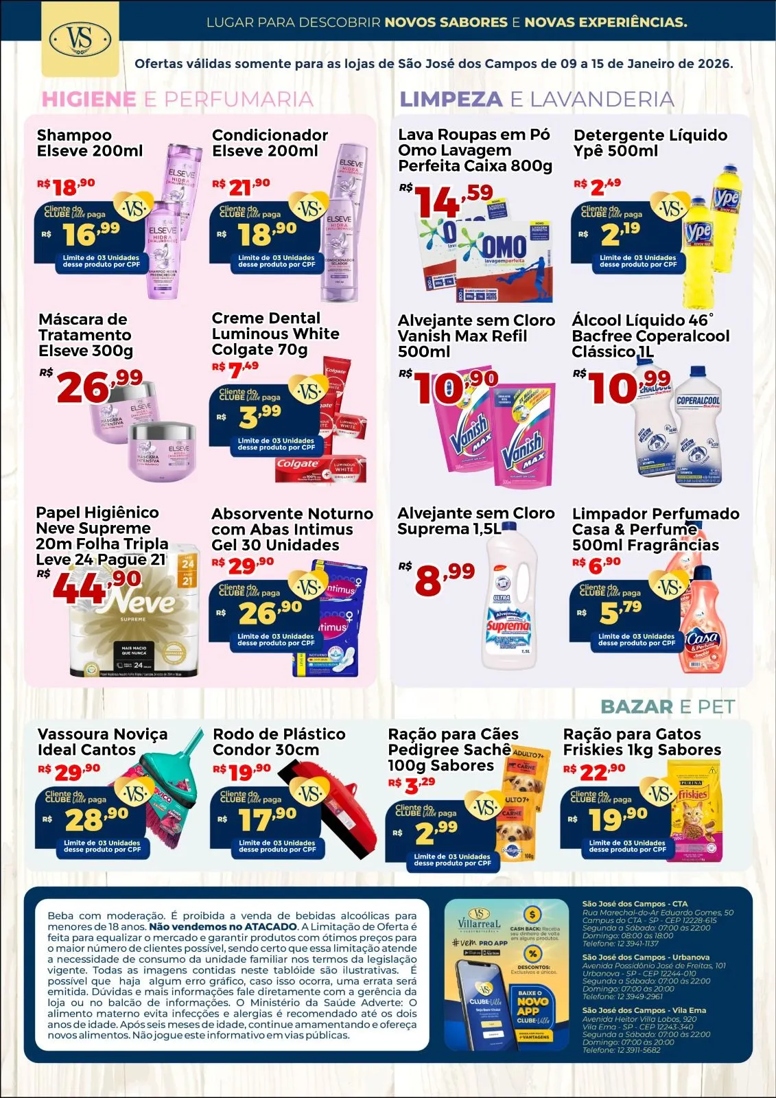 Encarte de Folhetos Villarreal 8 de janeiro até 14 de janeiro 2026 - Pagina 8