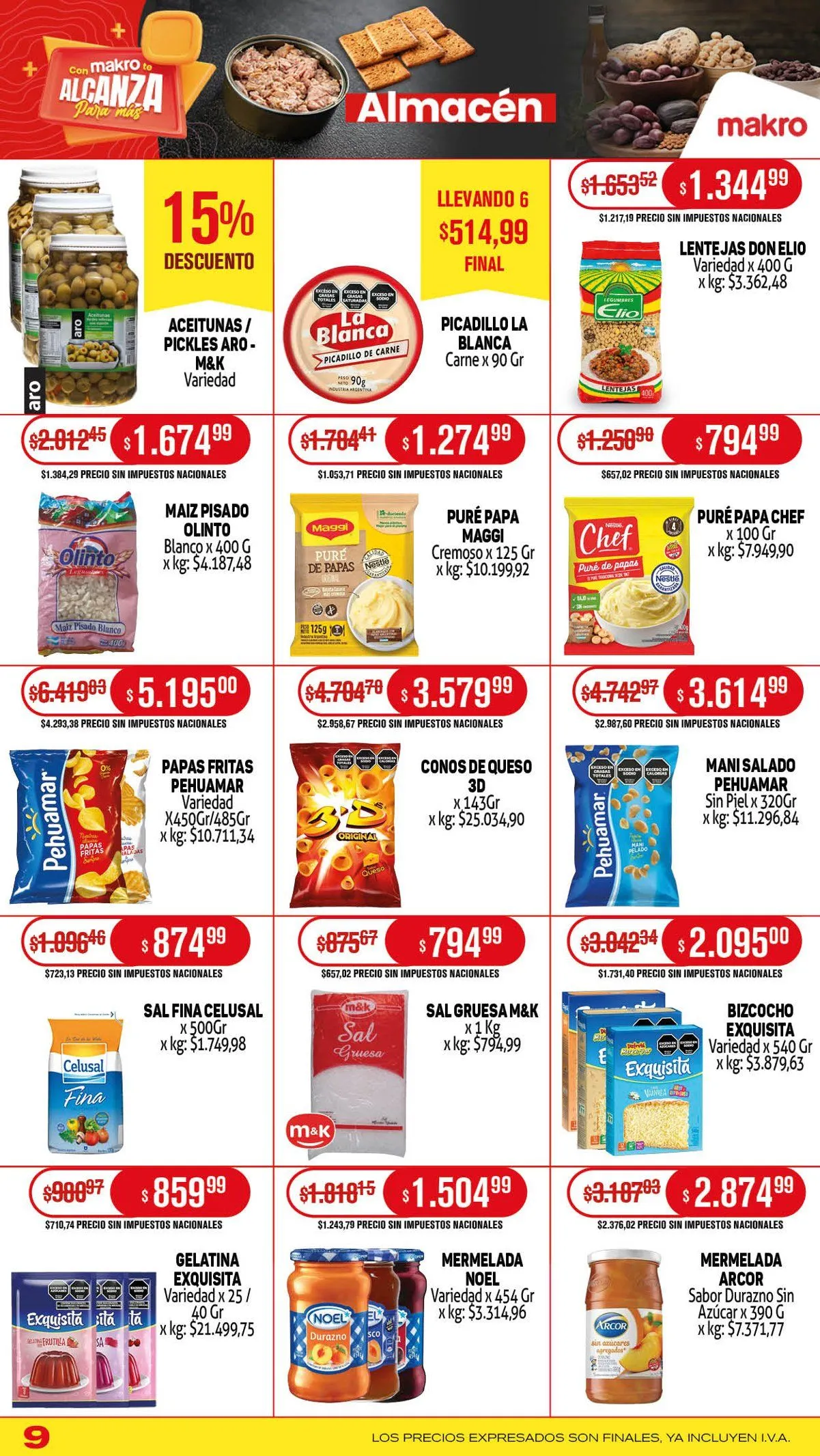 Ofertas de Makro Ofertas 19 de junio al 26 de junio 2025 - Página 9 del catálogo