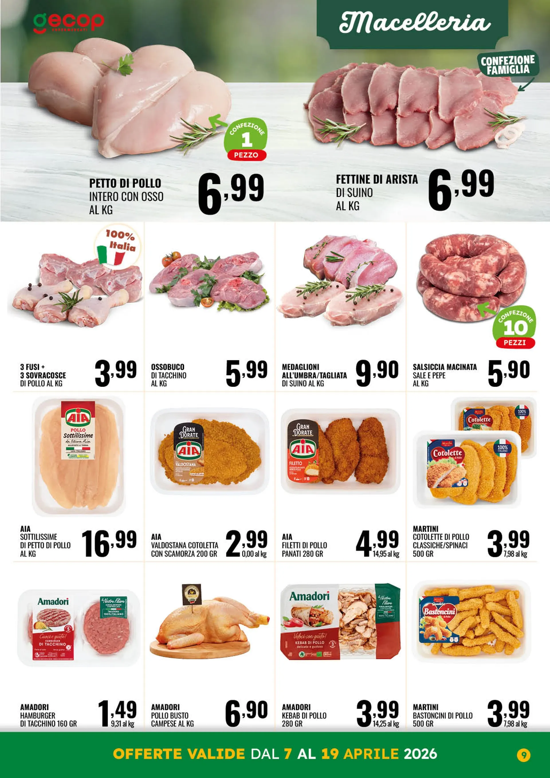  Volantini Gecop da 7 aprile a 19 aprile di 2026 - Pagina del volantino 9