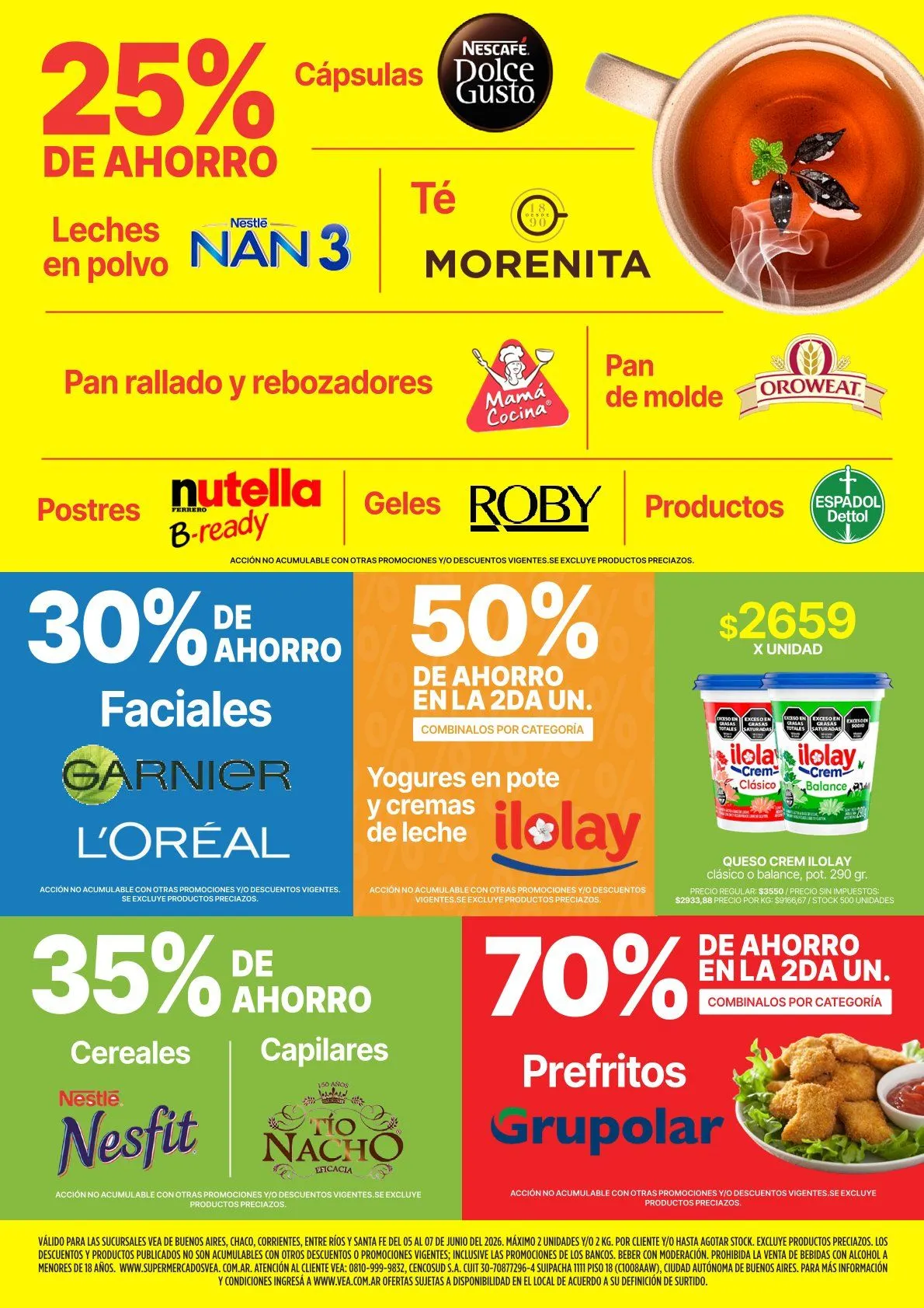 Ofertas de Ofertas Vea  5 de junio al 7 de junio 2026 - Página 9 del catálogo