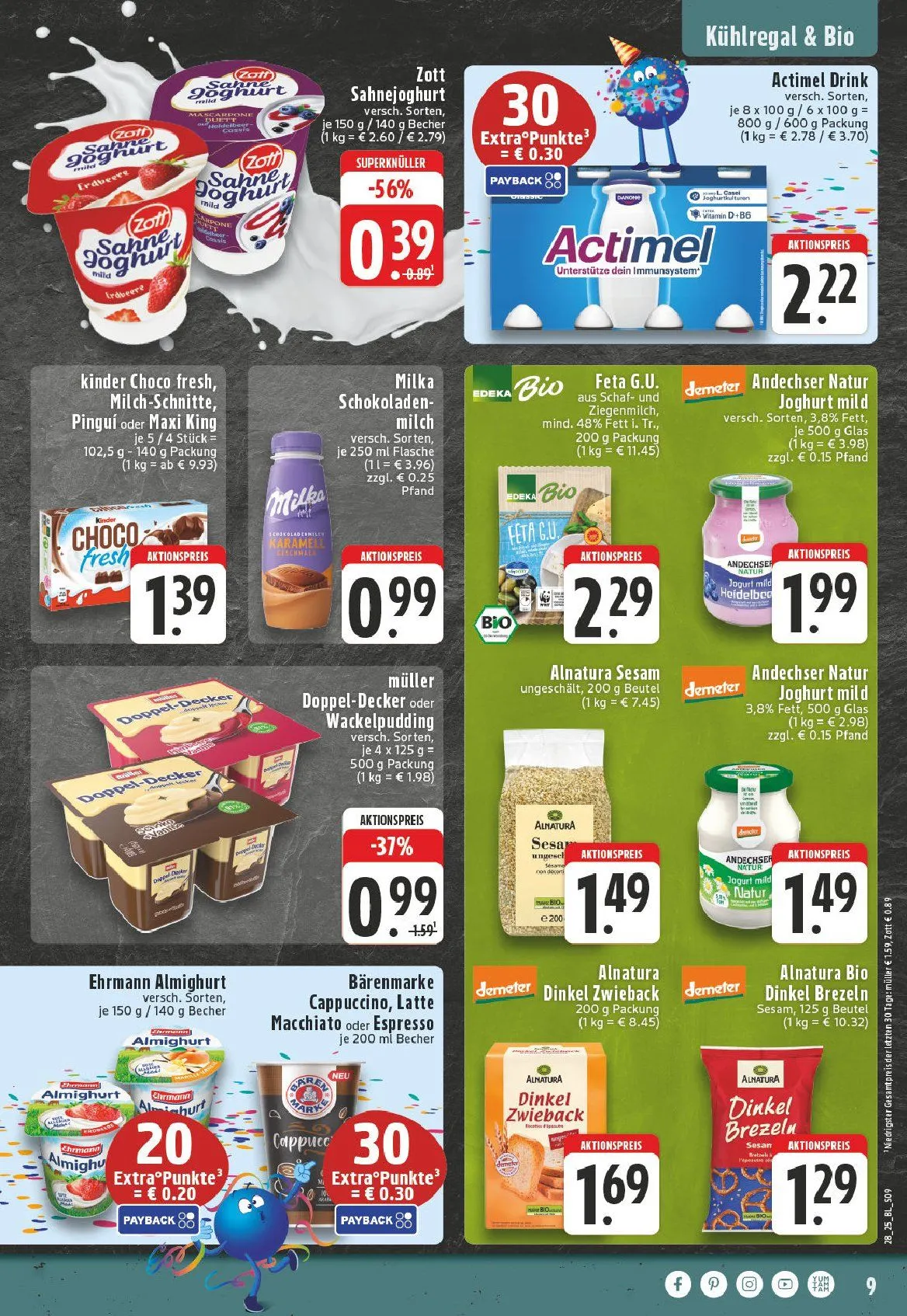  Edeka Prospekte  von 7. Juli bis 12. Juli 2025 - Prospekt seite 9