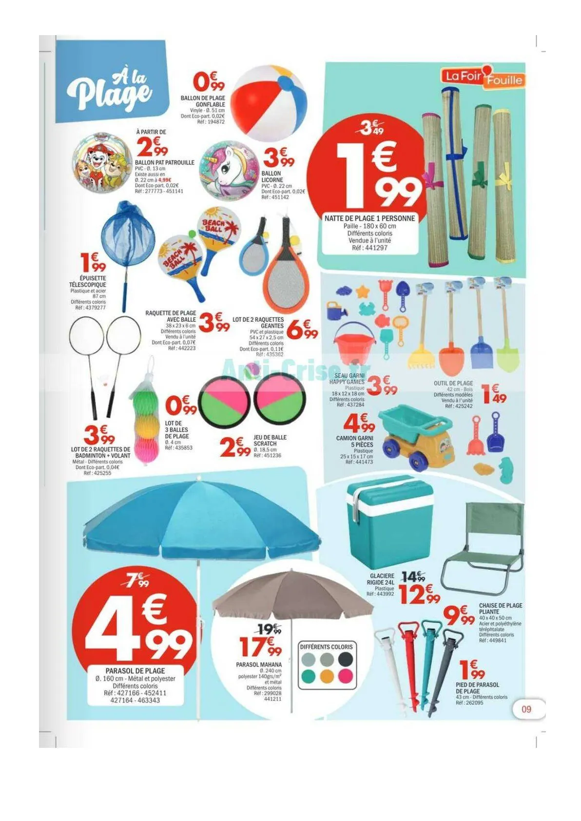 Catalogues La Foir'Fouille du 10 juin au 21 juin 2026 - Catalogue page 9