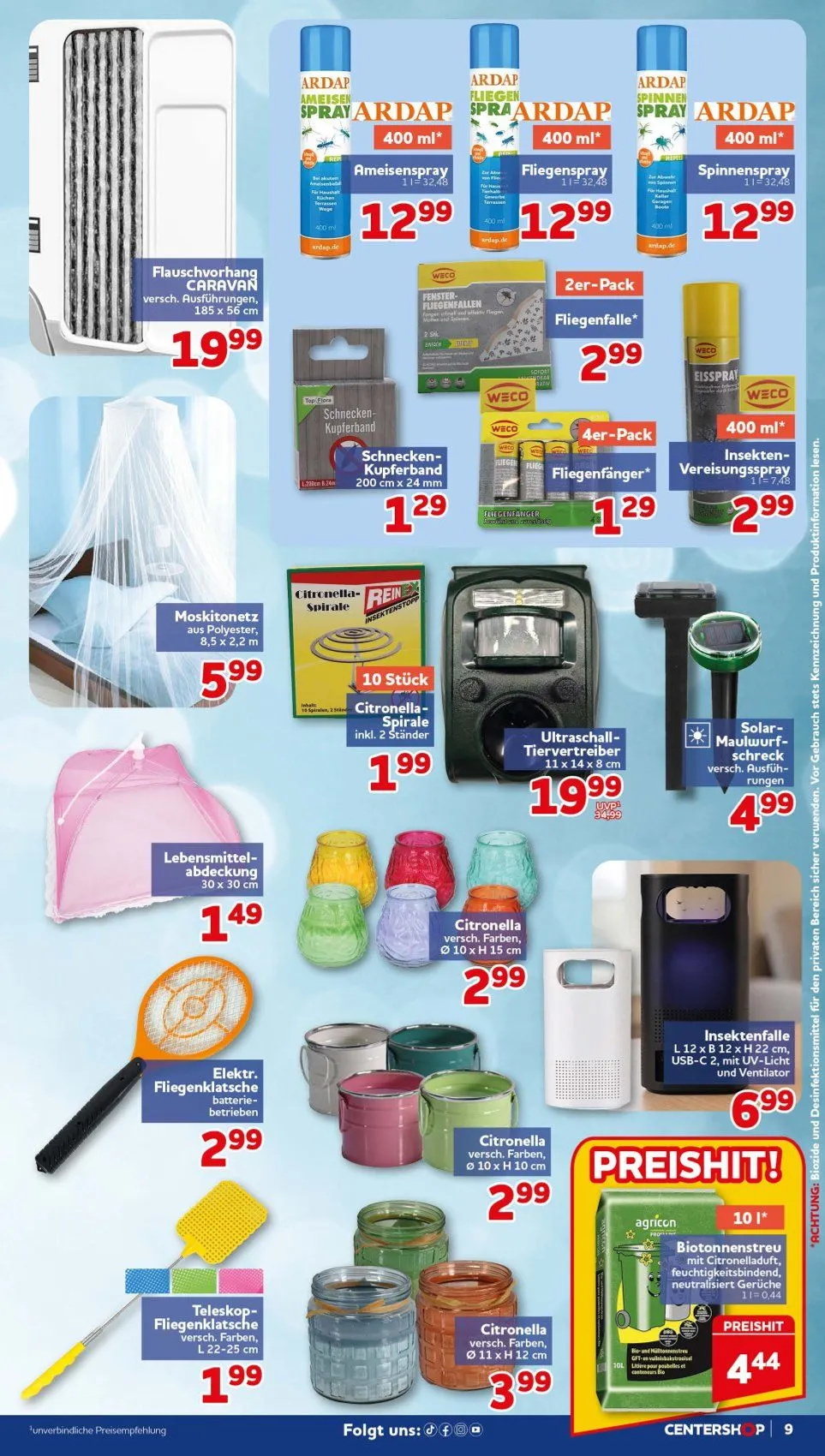 CENTERSHOP Angebote von 27. Juli bis 2. August 2026 - Prospekt seite 9