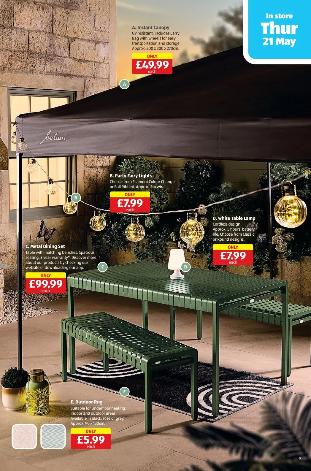 Aldi Catalogues from 21 May to 24 May 2026 - Catalogue Page 9