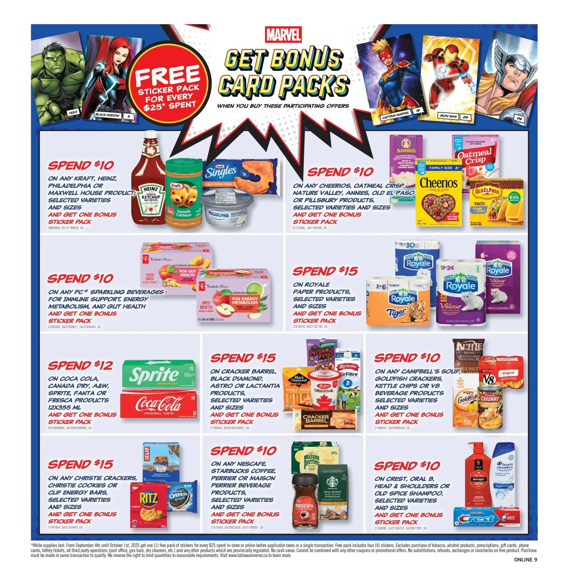 Fortinos Sales from September 18 to September 24 2025 - flyer page 9