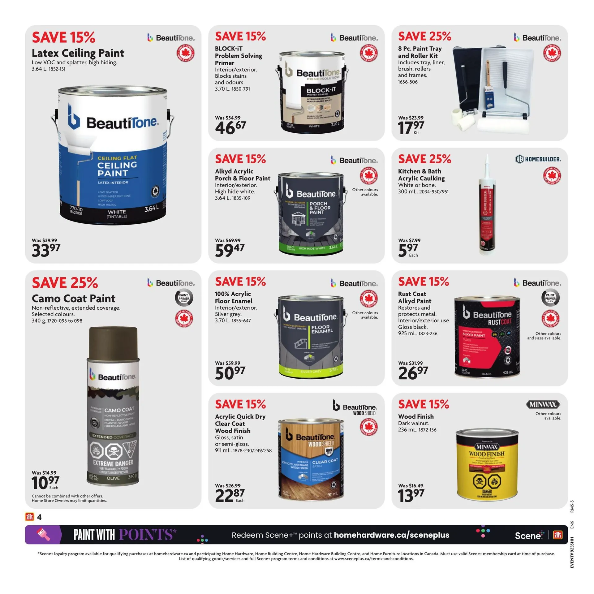 Home Hardware Sales from August 28 to September 10 2025 - flyer page 9