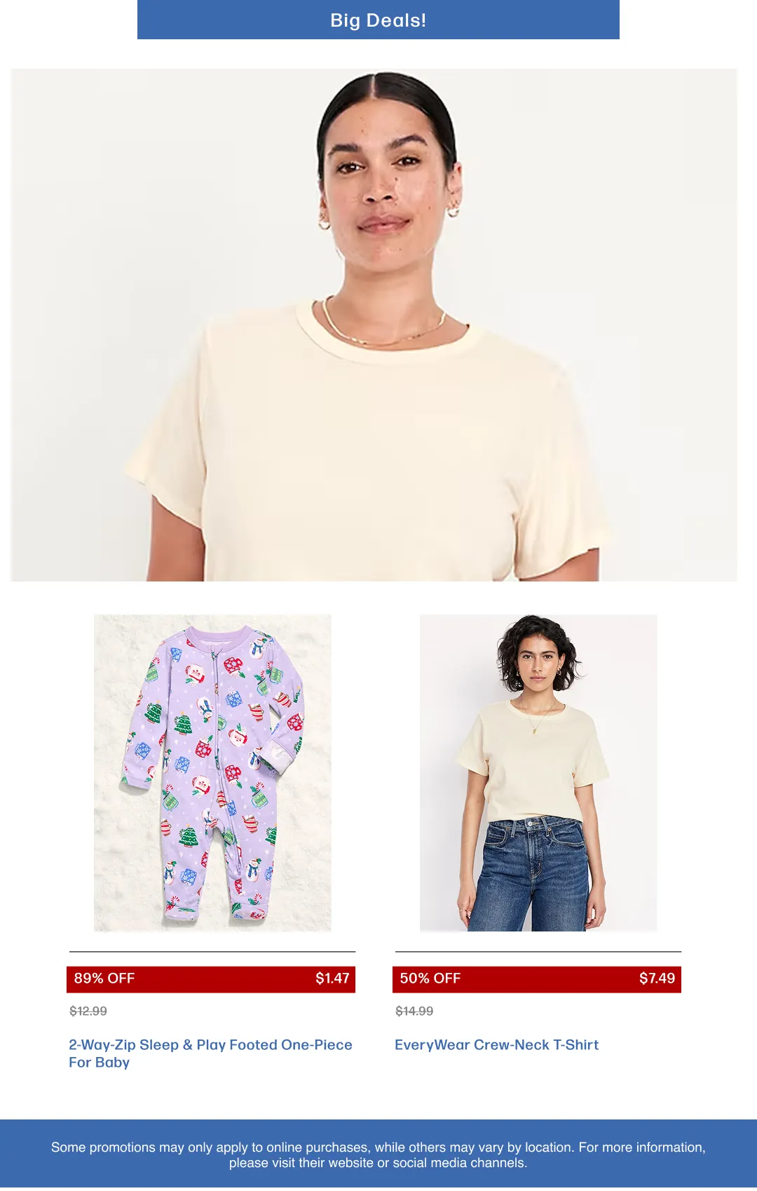 Weekly ad  Old Navy Sales from April 6 to April 26 2026 - Page 9