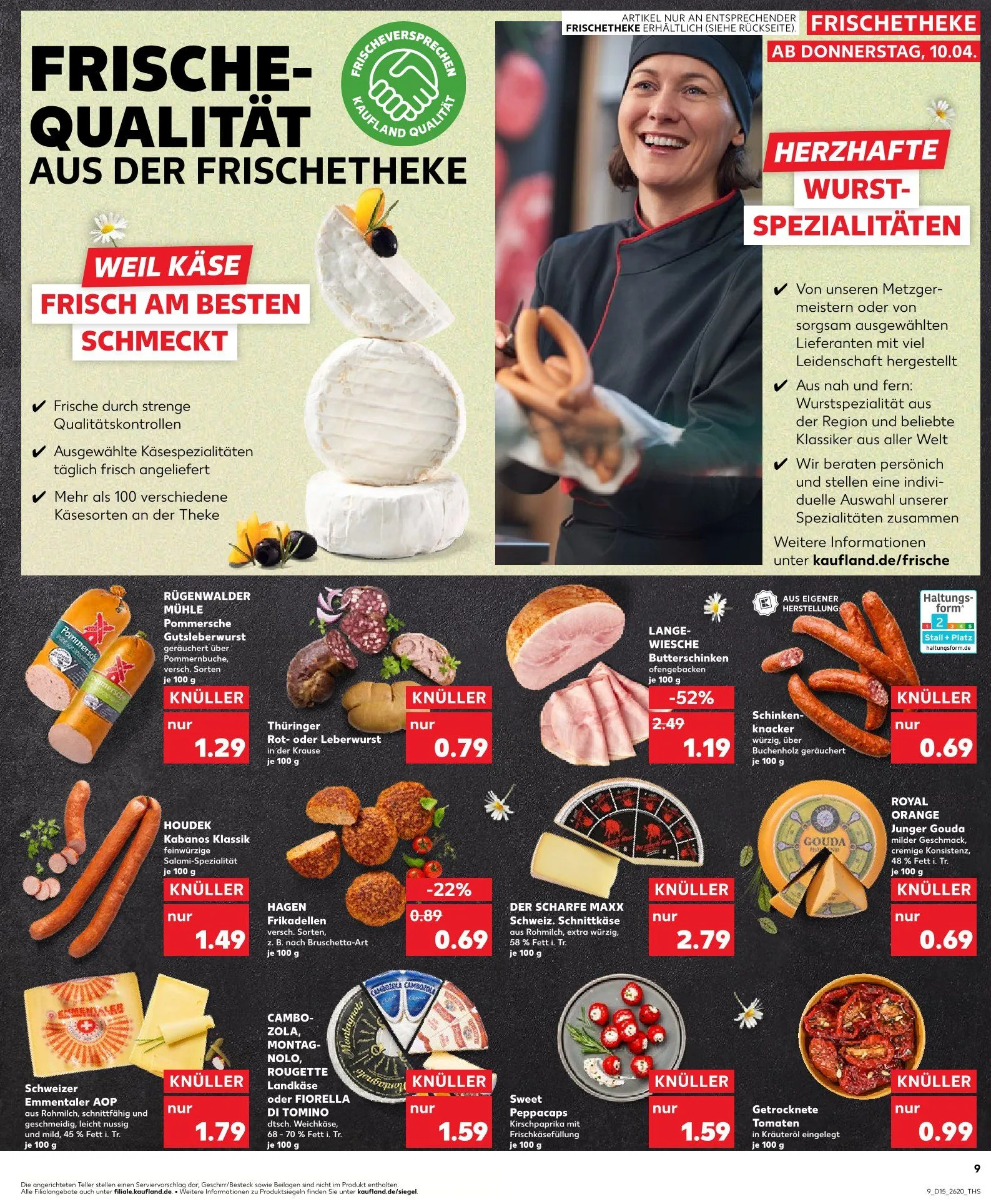 Kaufland Prospekt von 10. April bis 16. April 2025 - Prospekt seite 9