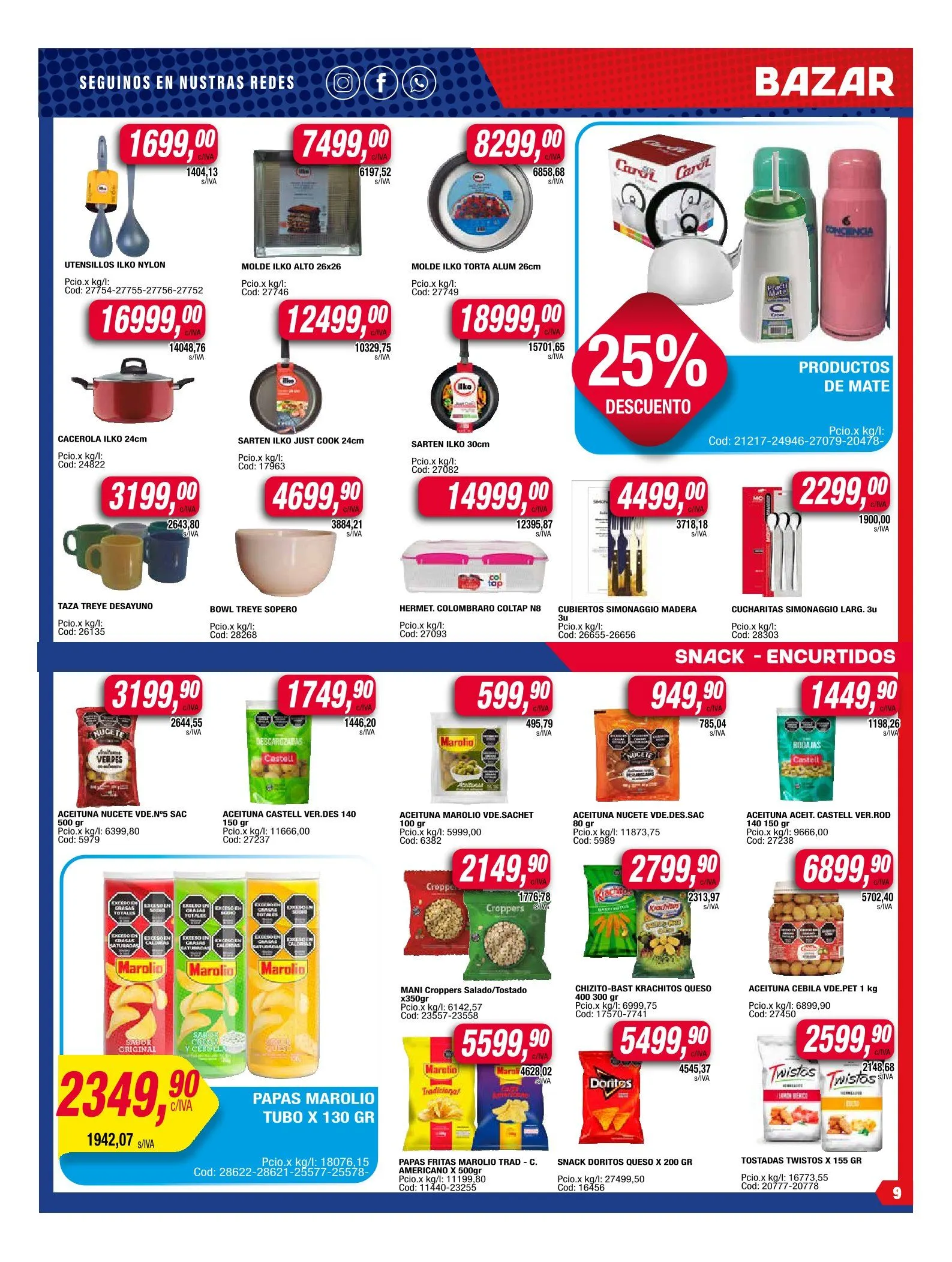 Ofertas de Ofertas Maxiconsumo 21 de julio al 27 de julio 2025 - Página 9 del catálogo