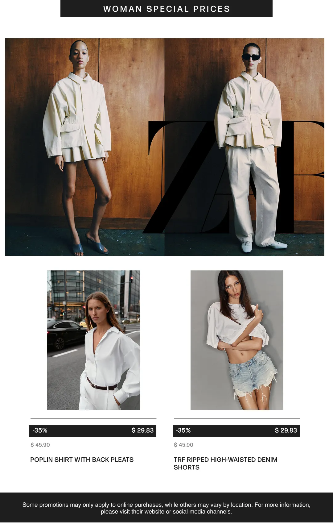Weekly ad ZARA Sales from June 26 to July 10 2026 - Page 9