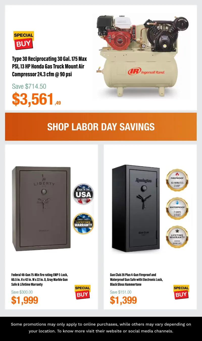 Weekly ad The Home Depot Labor Day from August 25 to September 10 2025 - Page 8