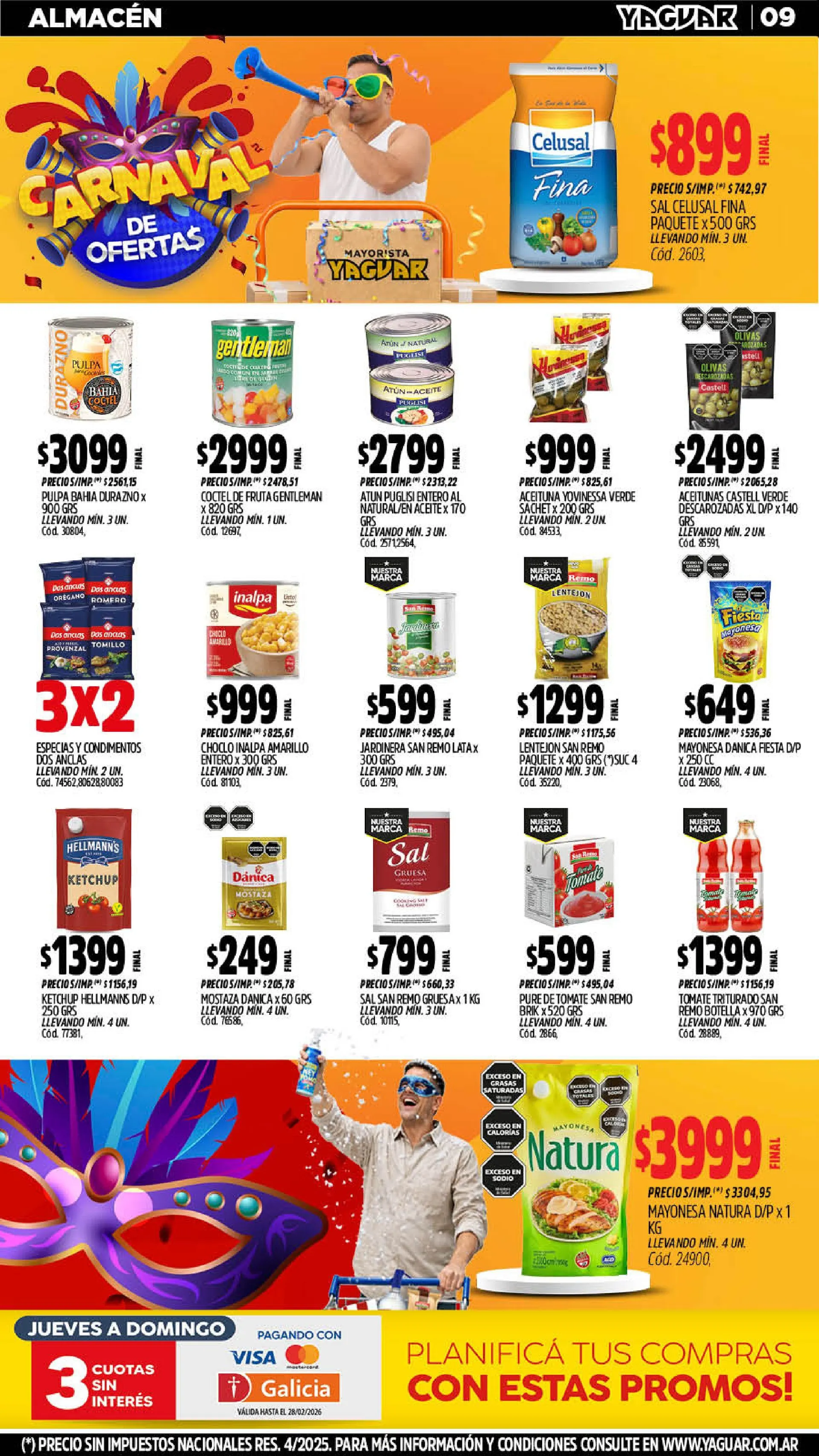 Ofertas de Yaguar Ofertas 9 de febrero al 15 de febrero 2026 - Página 9 del catálogo