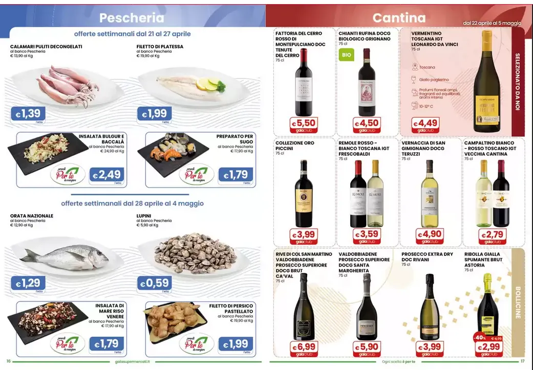 Volantini Gala Supermercati da 22 aprile a 5 maggio di 2026 - Pagina del volantino 9