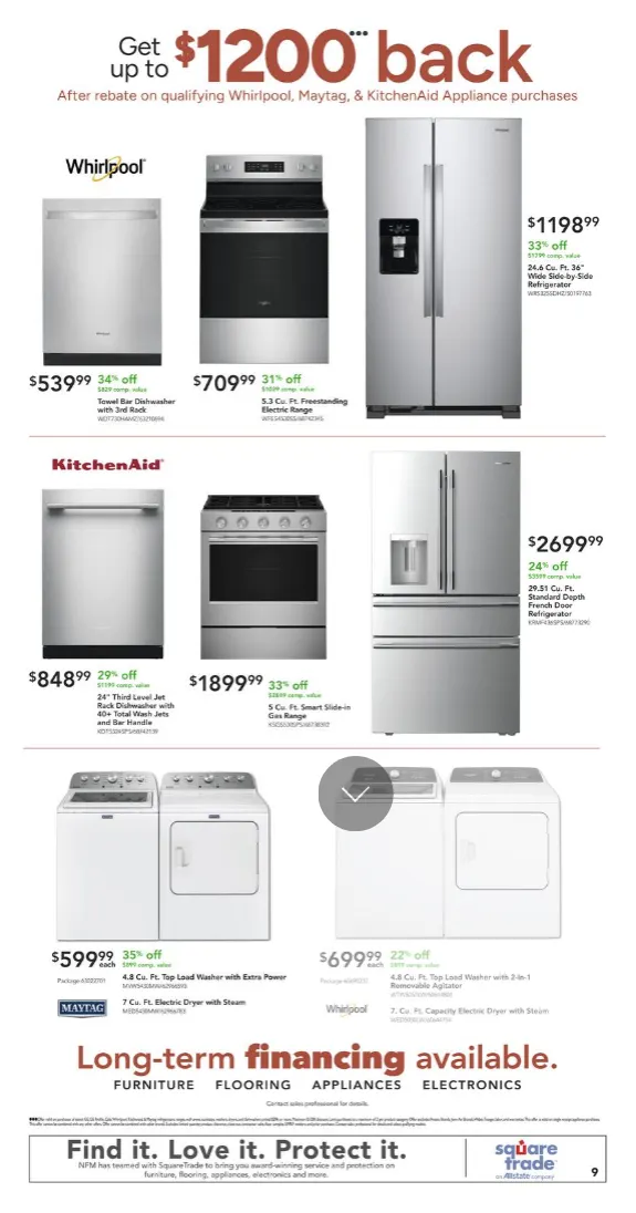 Weekly ad  Nebraska Furniture Mart Sales from March 4 to March 10 2026 - Page 9