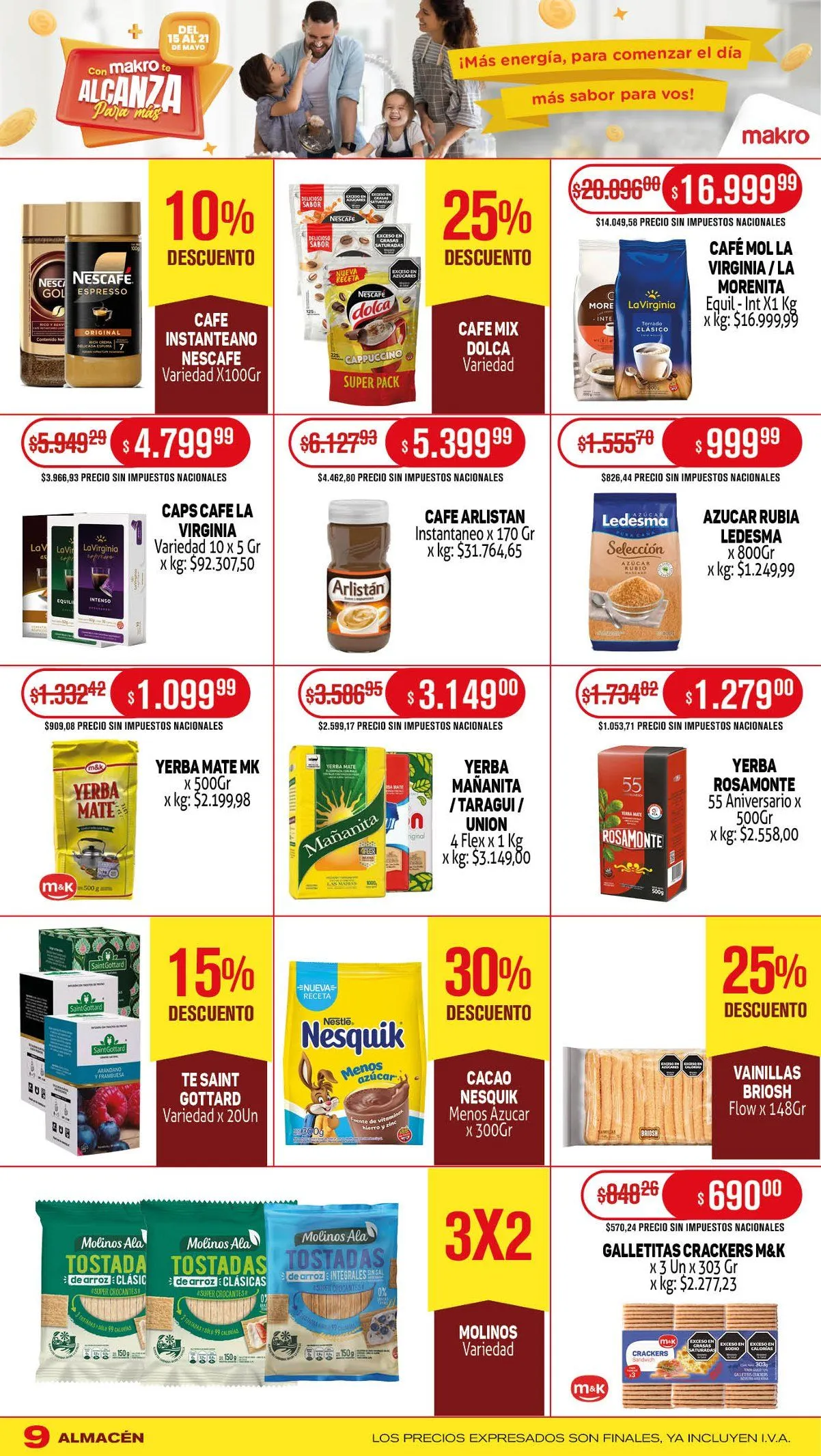 Ofertas de Ofertas Makro 15 de mayo al 21 de mayo 2025 - Página 9 del catálogo