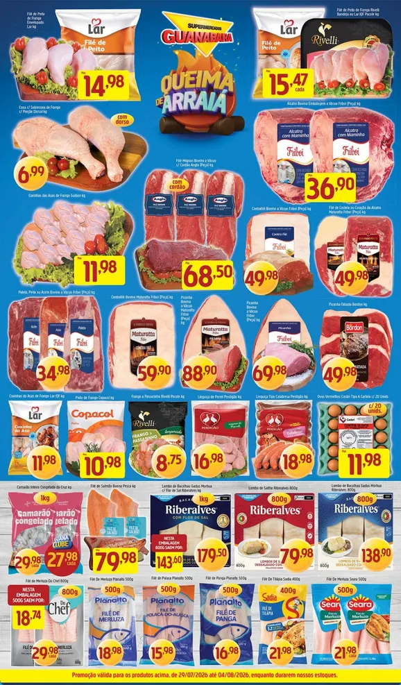 Encarte de Supermercados Guanabara 29 de julho até 4 de agosto 2026 - Pagina 9