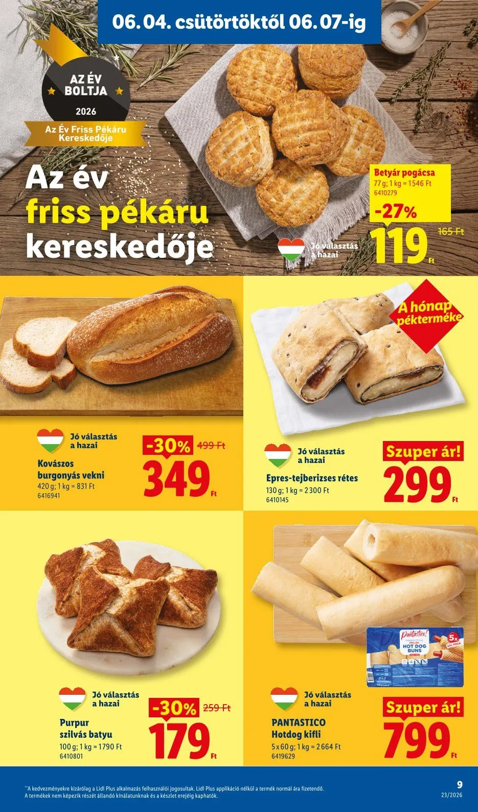 Katalógus Lidl legfrissebb ajánlatai június 4.-tól június 10.-ig 2026. - Oldal 9