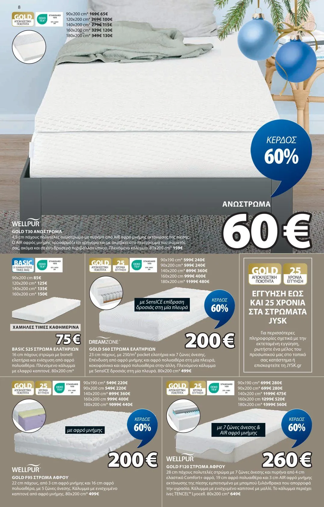 Φυλλάδιο προσφορών JYSK Προσφορές από 8 Ιανουαρίου έως 12 Ιανουαρίου 2025 - Σελίδα 9
