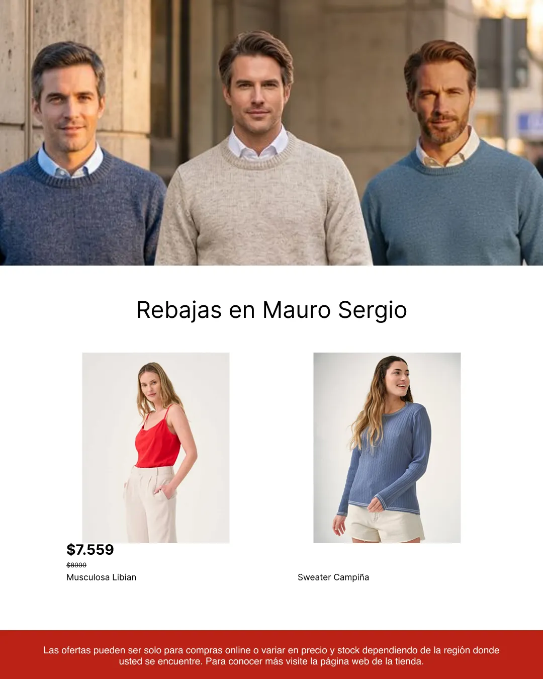 Ofertas de  Mauro Sergio Ofertas 1 de julio al 15 de julio 2026 - Página 9 del catálogo