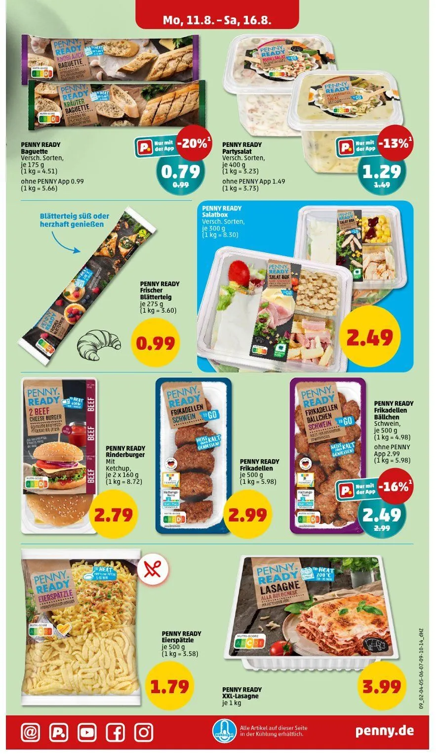 Penny Prospekte von 11. August bis 16. August 2025 - Prospekt seite 9