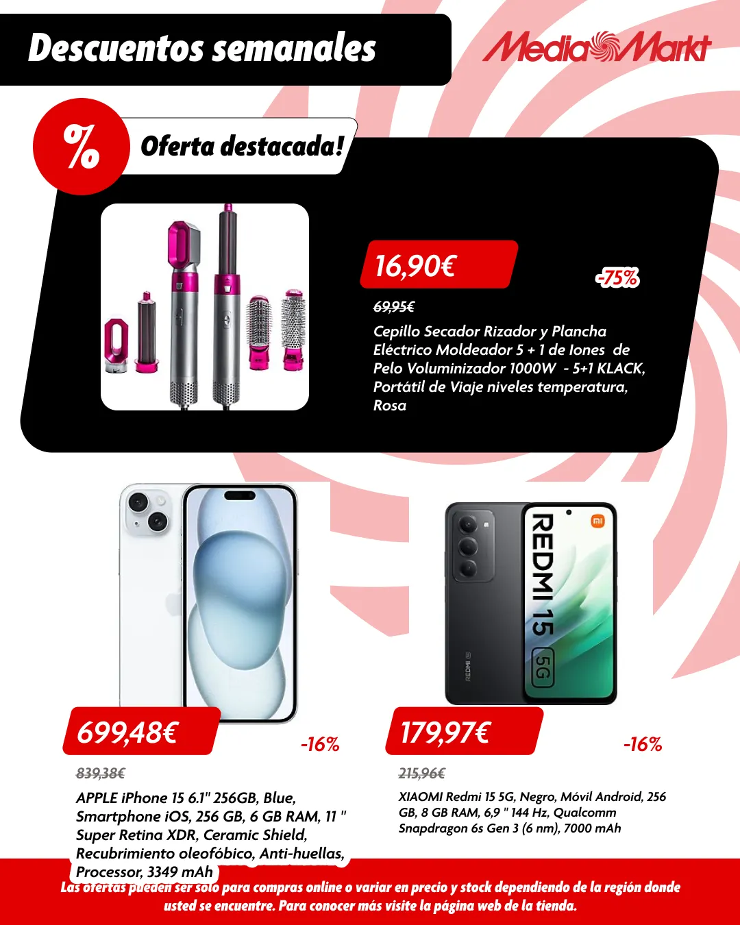 Catálogo de MediaMarkt Ofertas 6 de abril al 26 de abril 2026 - Página 9