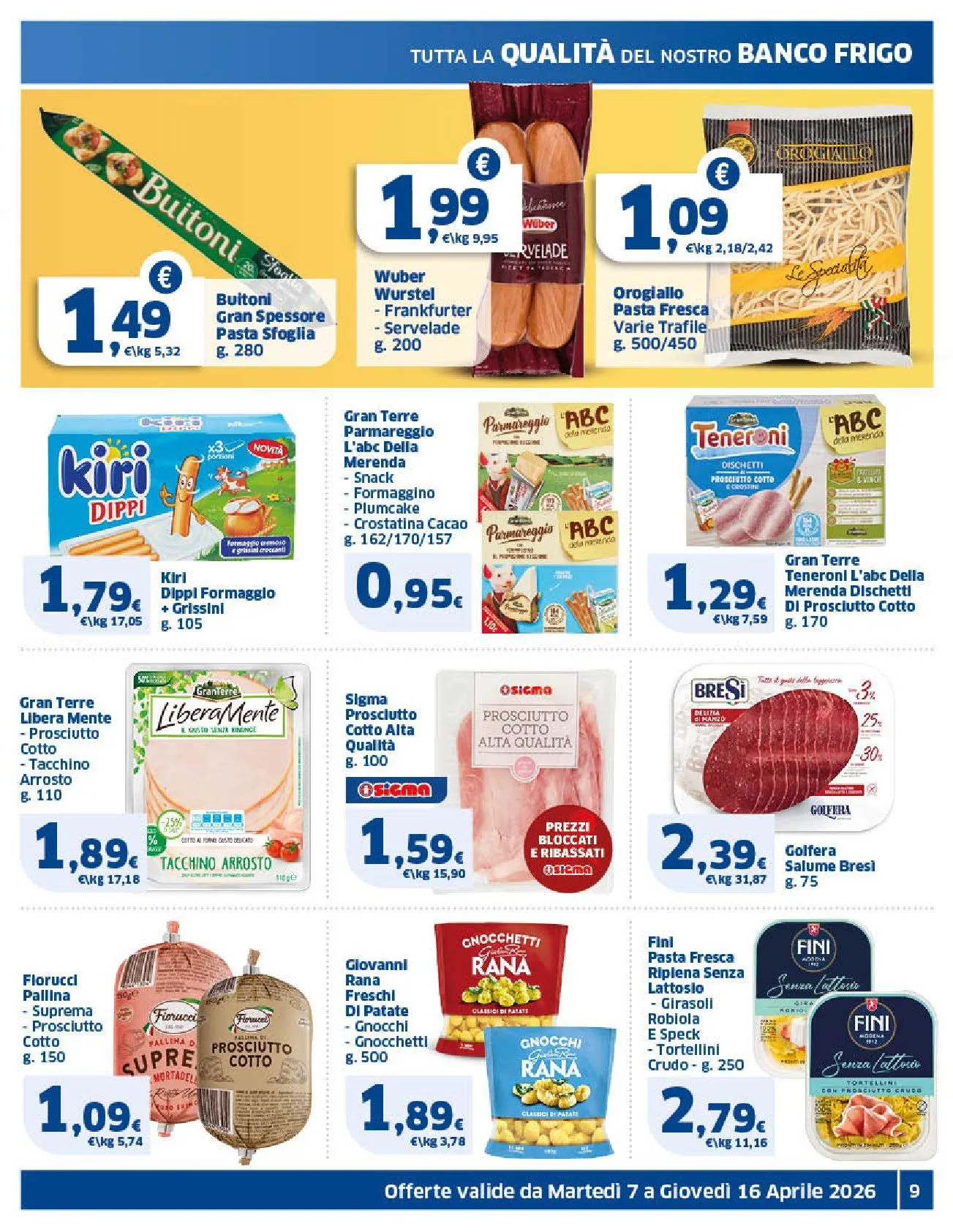 Sigma Volantino da 7 aprile a 16 aprile di 2026 - Pagina del volantino 9