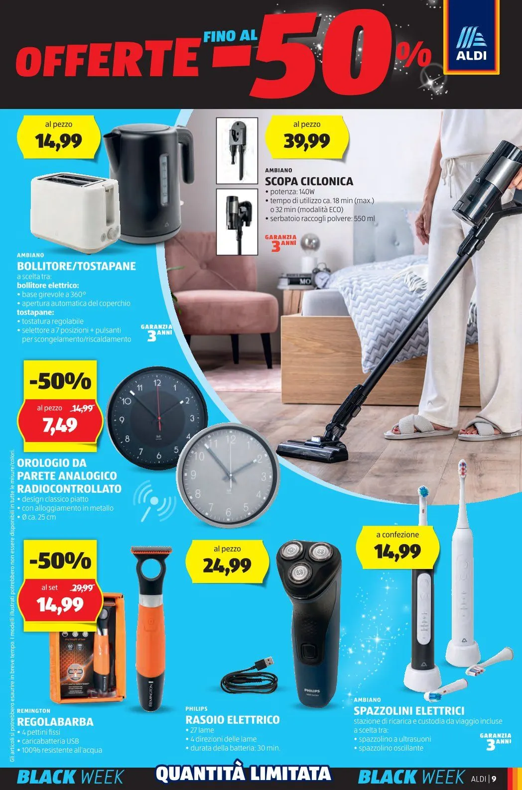 Aldi Black Week da 25 dicembre a 31 dicembre di 2024 - Pagina del volantino 9