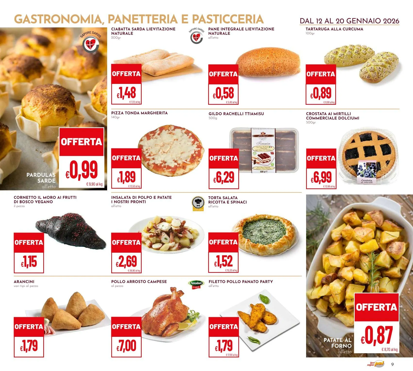 Volantini Pan da 12 gennaio a 20 gennaio di 2026 - Pagina del volantino 9