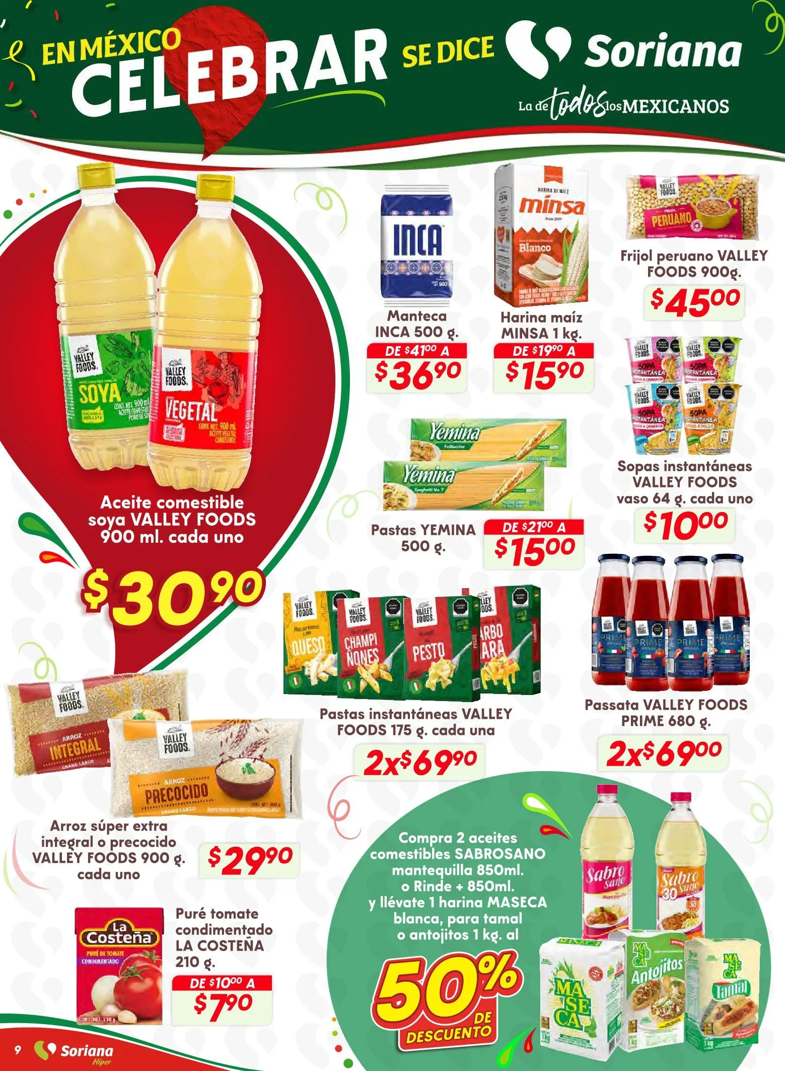 Catálogo de Soriana Ofertas 28 de agosto al 10 de septiembre 2025 - Pagina 9