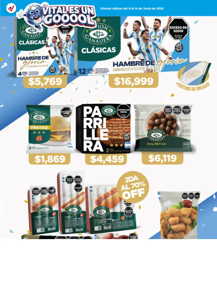 Ofertas de Ofertas Vital  8 de junio al 14 de junio 2026 - Página 9 del catálogo