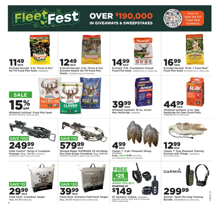 Weekly promotion Fleet Farm Sales spanning from April 6 to April 12 2026 - Page 9 for Catalogue 365