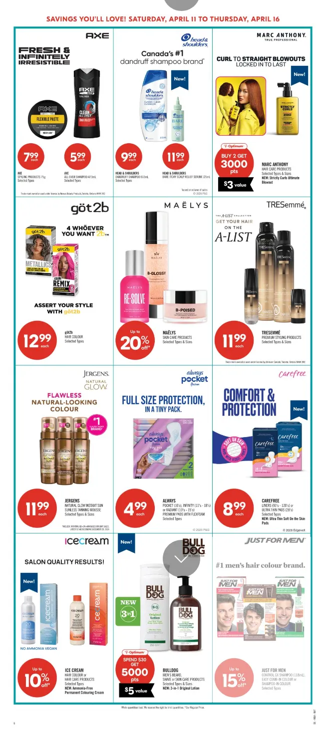 Pharmaprix Sales from April 9 to April 22 2026 - flyer page 9