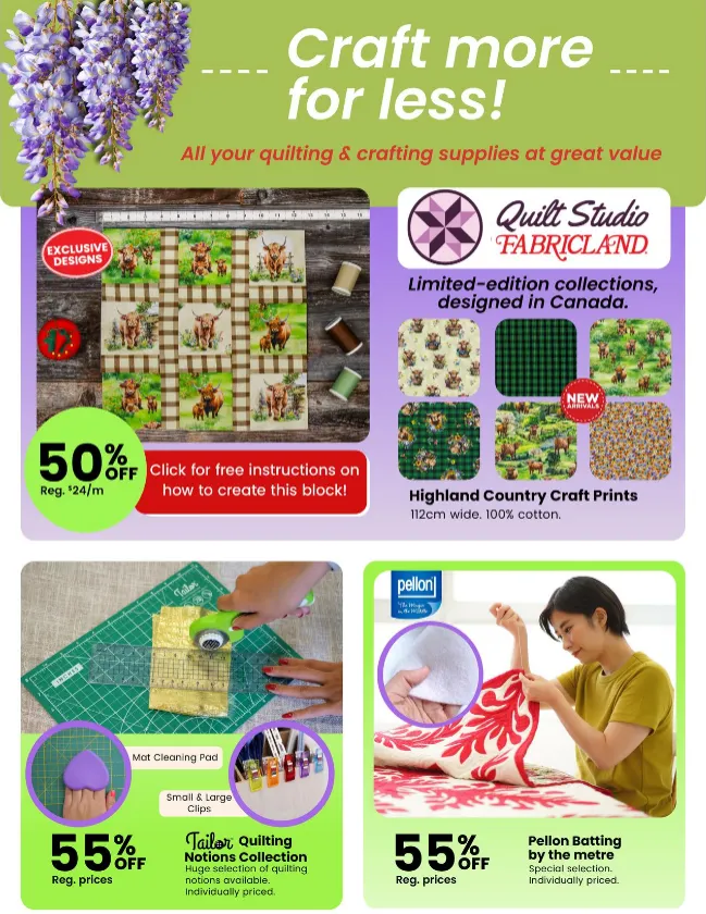  Fabricland Sales from May 1 to May 31 2026 - flyer page 9