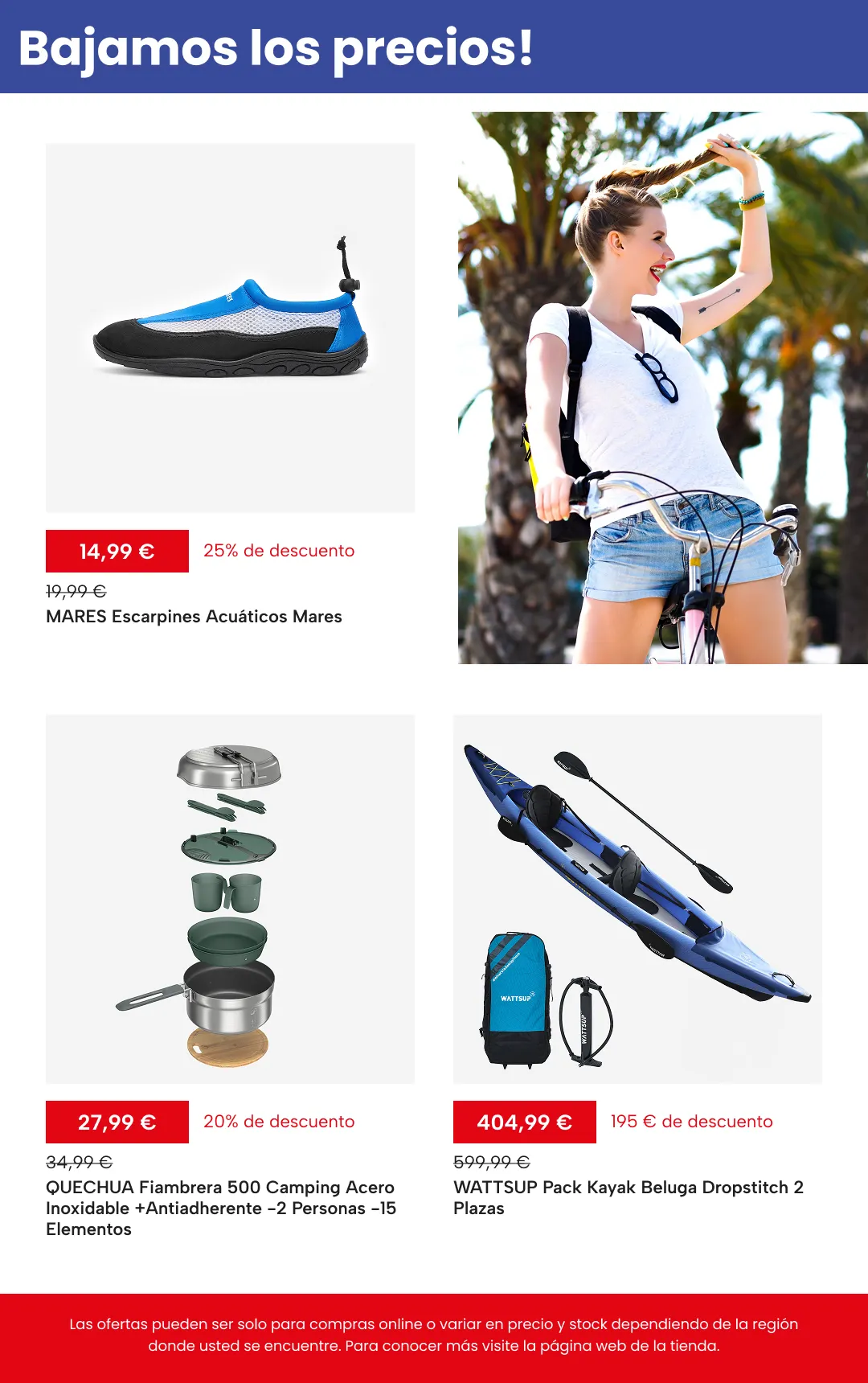 Catálogo de Decathlon Ofertas 28 de julio al 11 de agosto 2026 - Página 9
