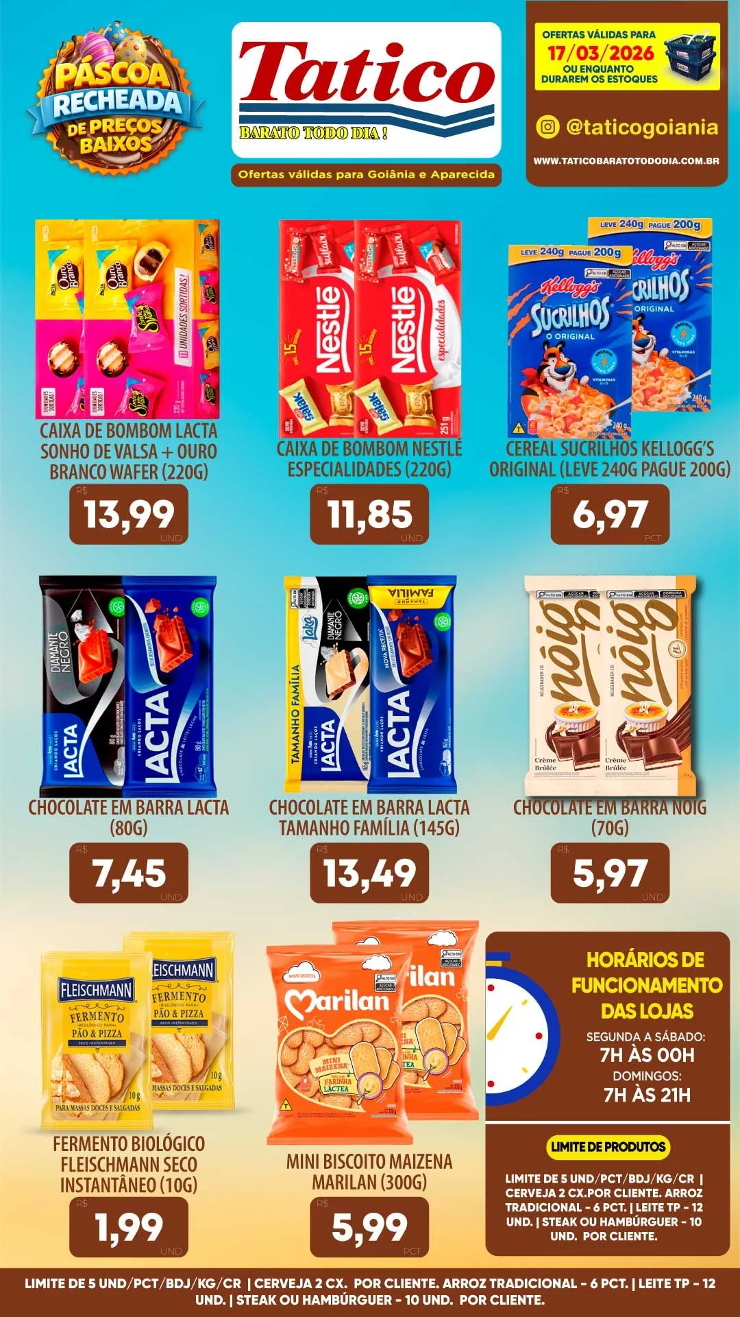 Encarte de Folhetos Tatico 17 de março até 17 de março 2026 - Pagina 8