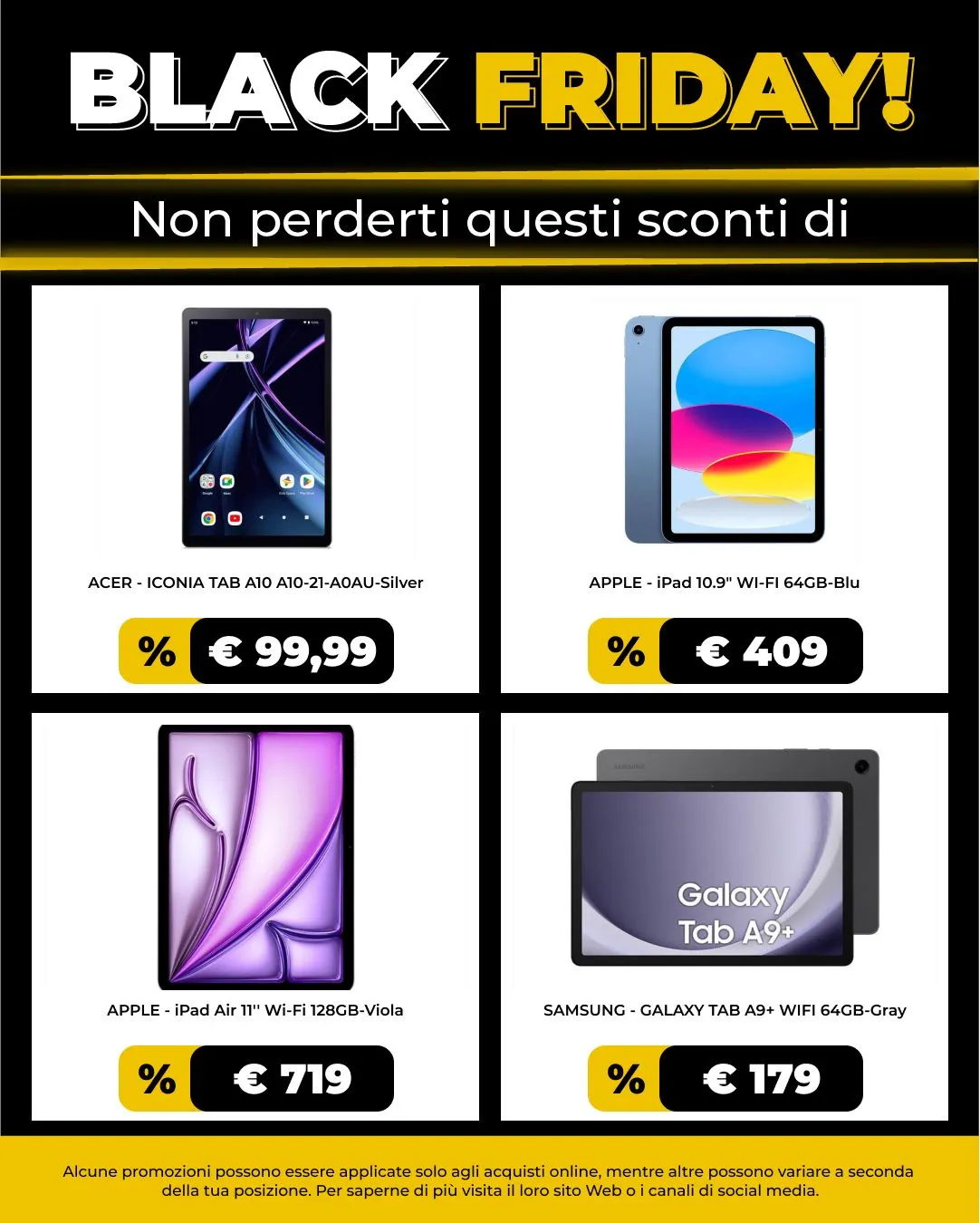 Sconti Black Friday da 14 novembre a 30 novembre di 2024 - Pagina del volantino 8
