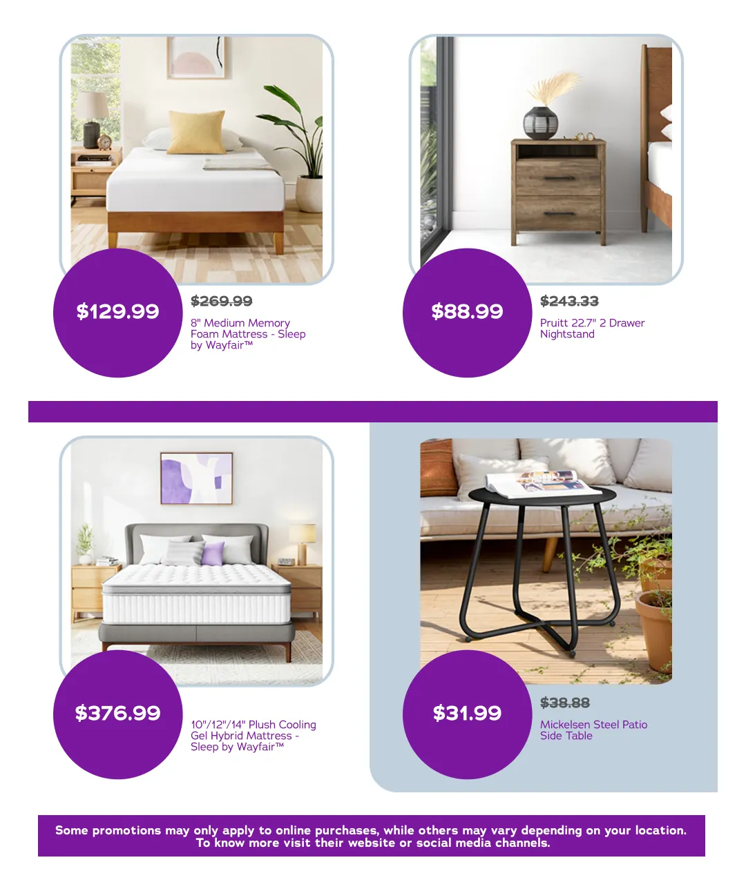 Weekly ad Wayfair Sales from July 17 to July 31 2026 - Page 9