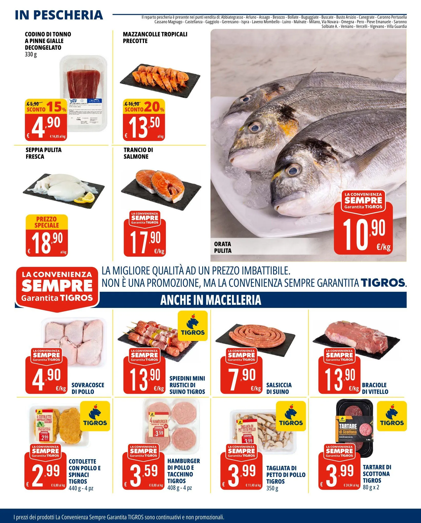 Volantini Tigros da 1 luglio a 14 luglio di 2025 - Pagina del volantino 9