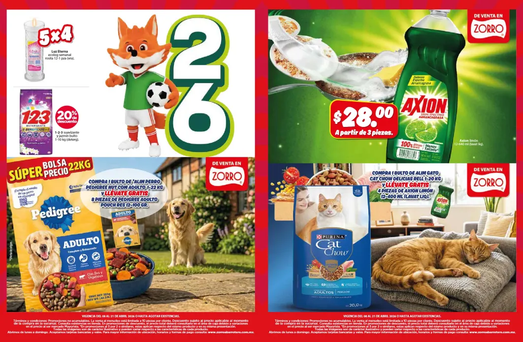Catálogo de Zorro Ofertas 8 de abril al 22 de abril 2026 - Pagina 9