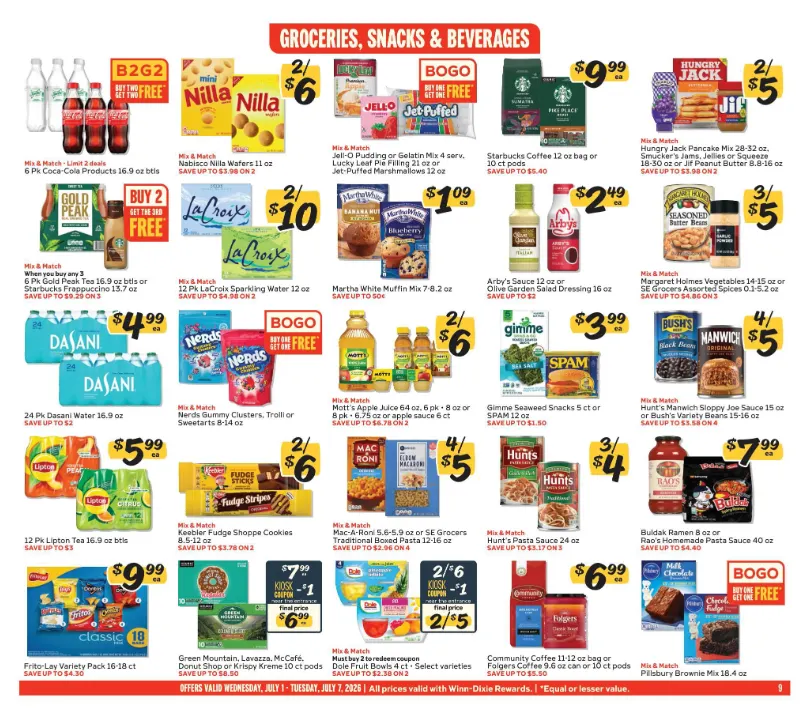 Weekly ad Winn Dixie Sales from July 1 to July 7 2026 - Page 9