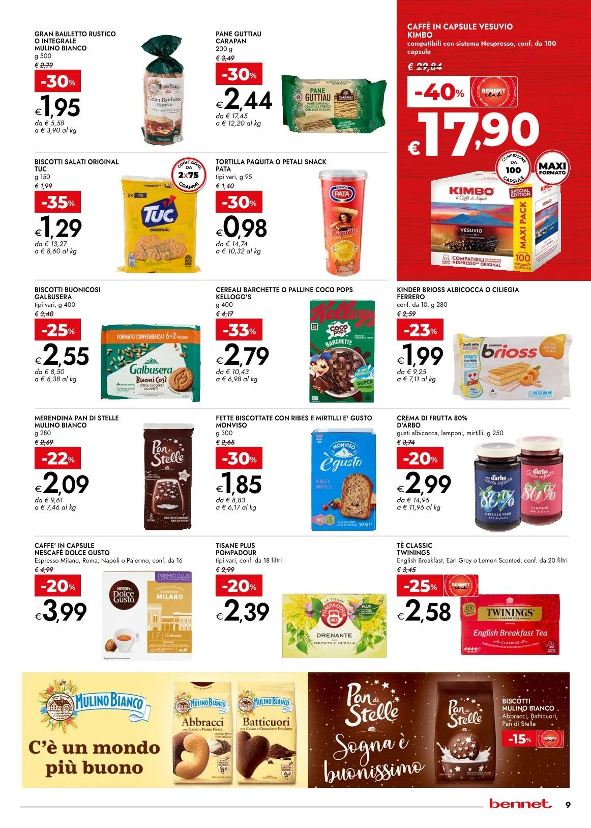 Volantini bennet da 29 gennaio a 11 febbraio di 2026 - Pagina del volantino 9