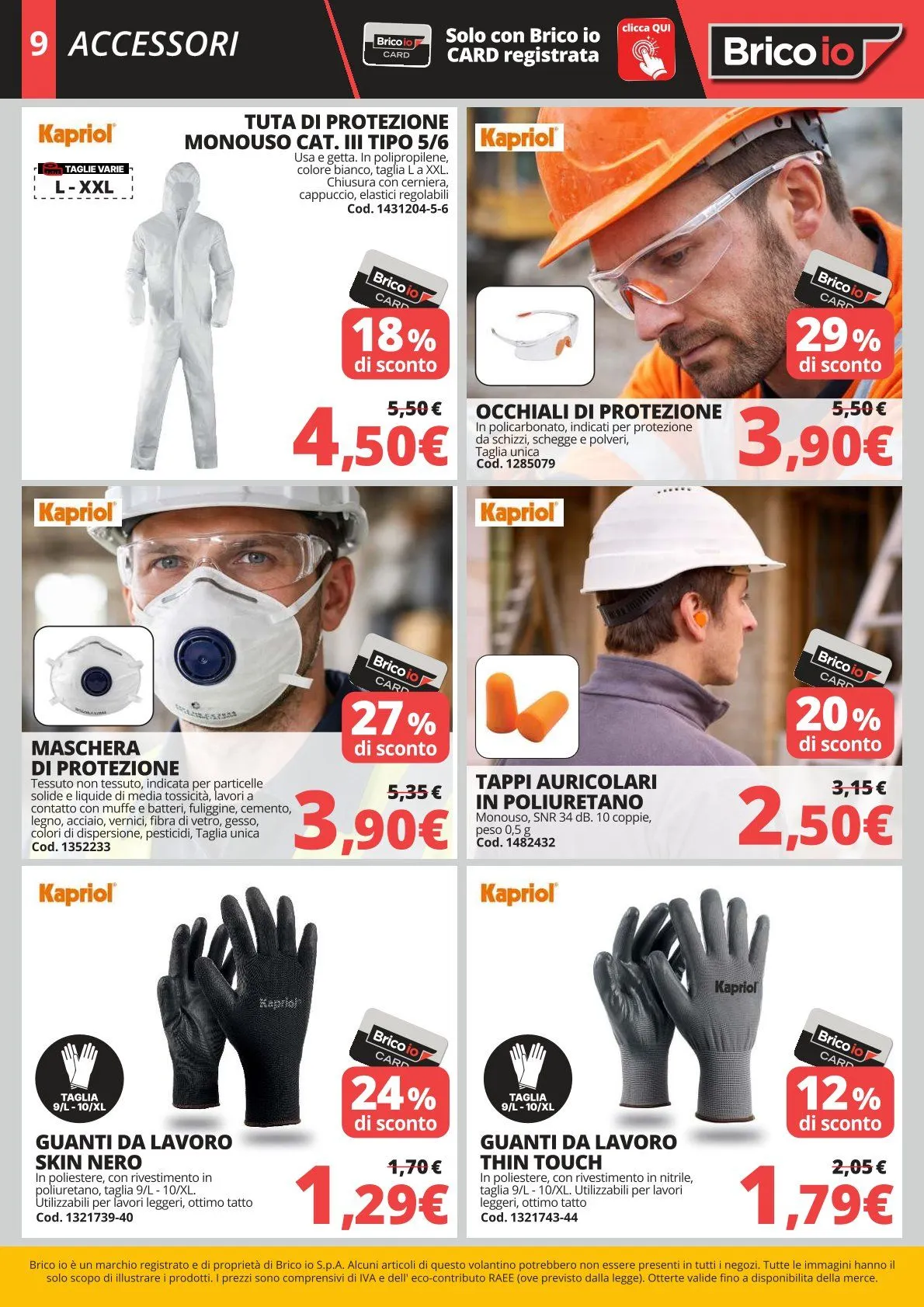 Volantini Brico io da 23 aprile a 31 maggio di 2026 - Pagina del volantino 9