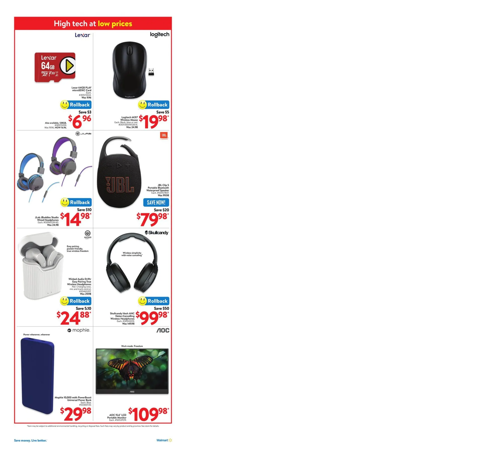 Walmart weekly flyer from August 22 to August 28 2024 - flyer page 8