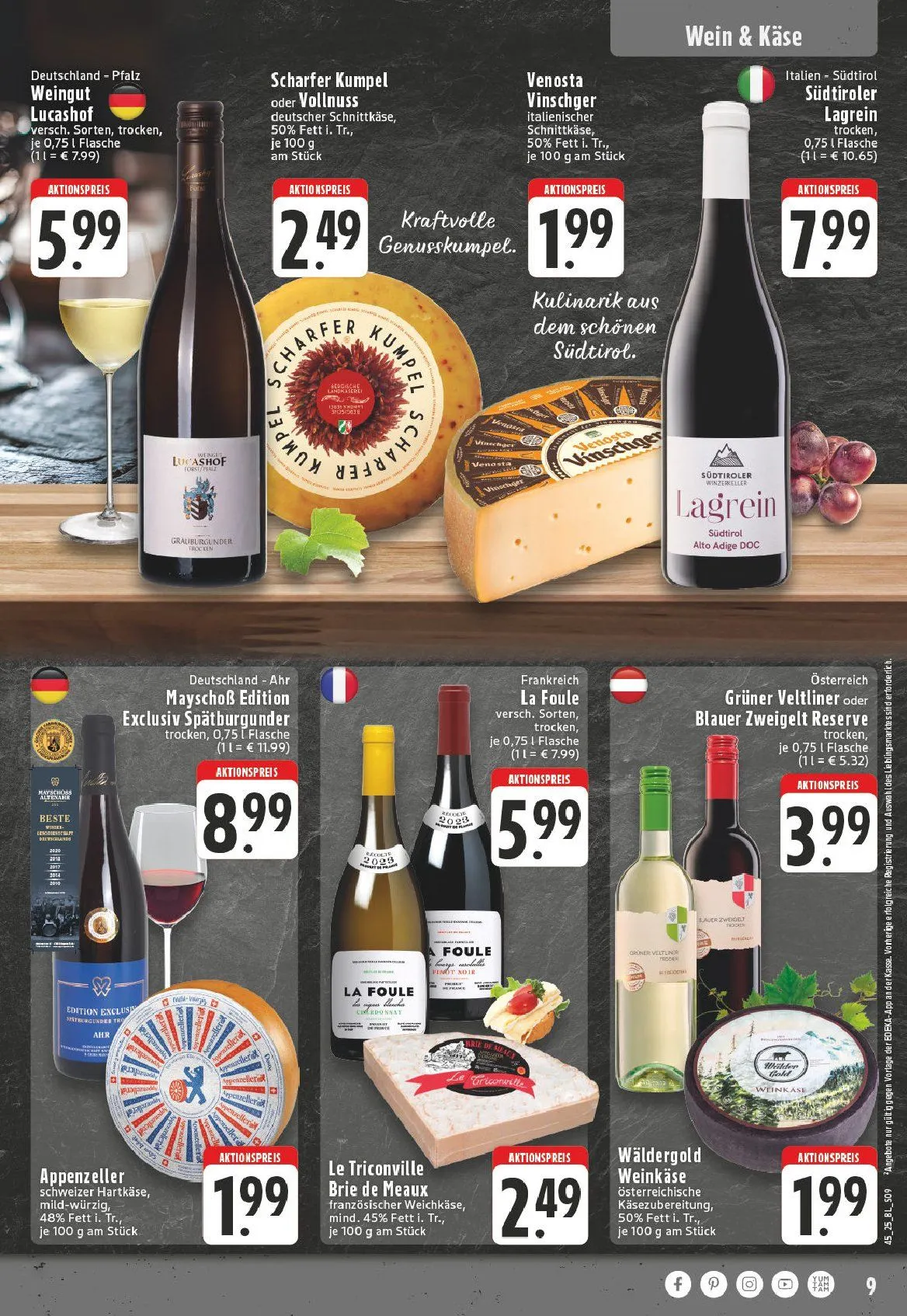 Edeka Prospekte von 3. November bis 8. November 2025 - Prospekt seite 9