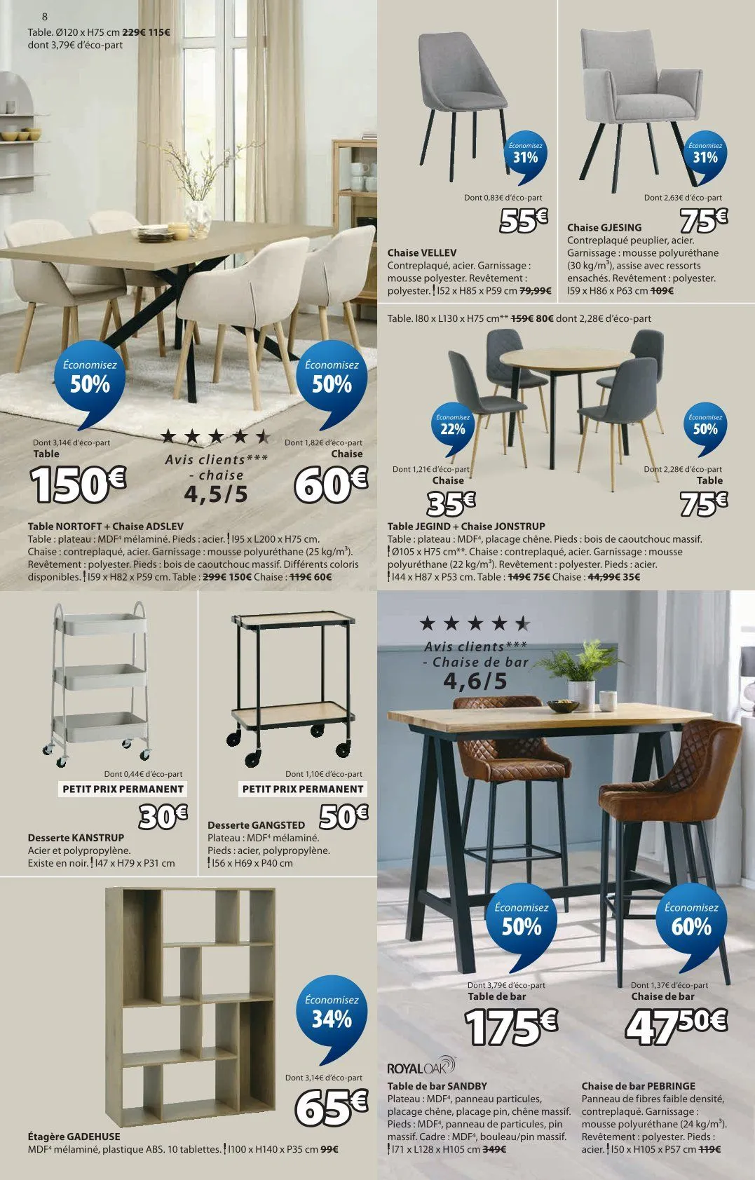 JYSK Catalogue du 24 juin au 21 juillet 2026 - Catalogue page 8
