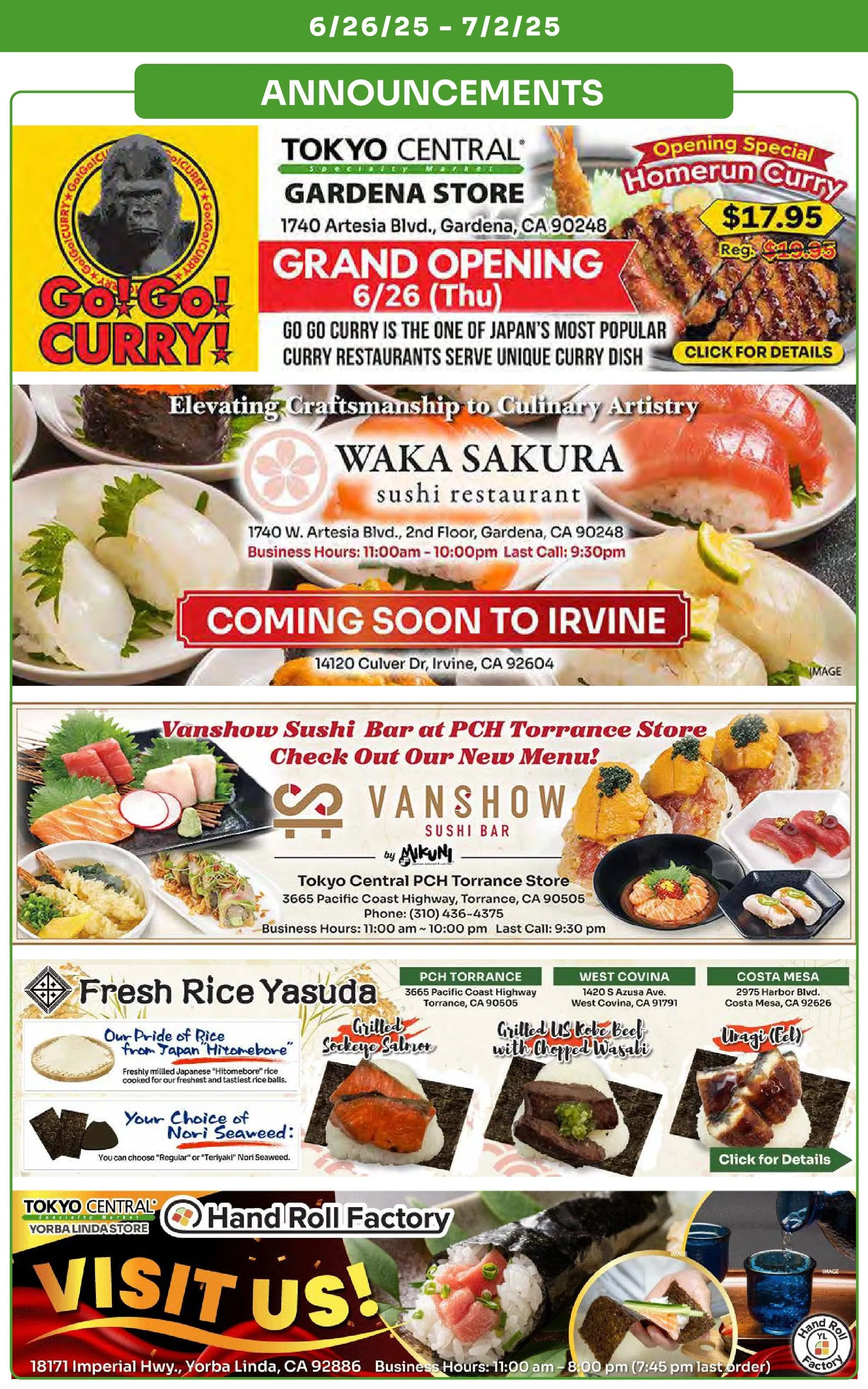Weekly ad Tokyo Central Specialty Market weekly ads from June 26 to July 2 2025 - Page 9